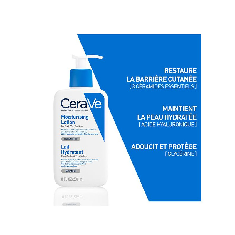 LAIT HYDRATANT CERAVE 236ML