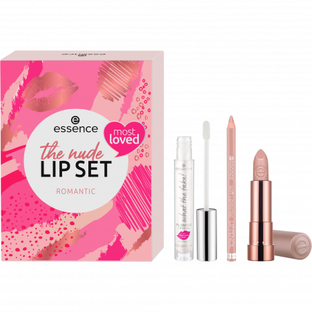 Coffret The Nude Lip Set Romantic Essence