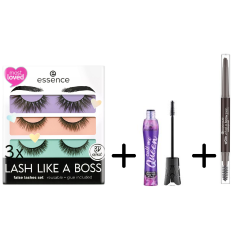 PACK FAUX CILS + MASCARA...